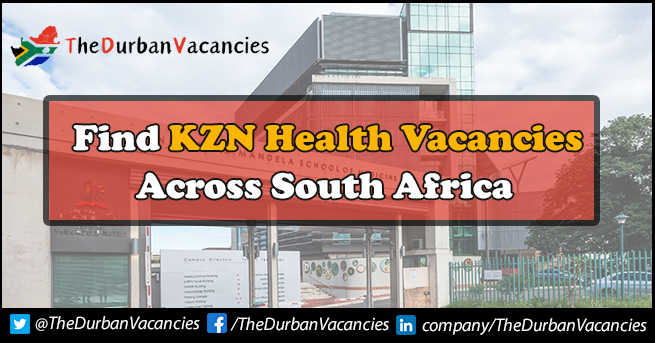 KZN Health Vacancies