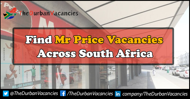 Mr Price Vacancies