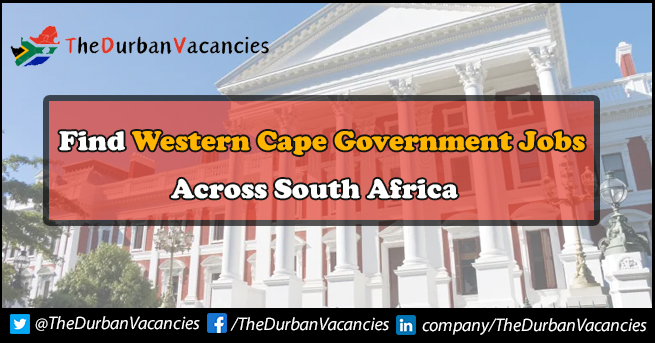 Western Cape Government Job