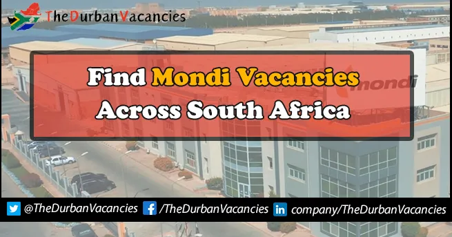 Mondi Vacancies