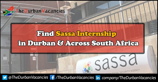 SASSA Internships